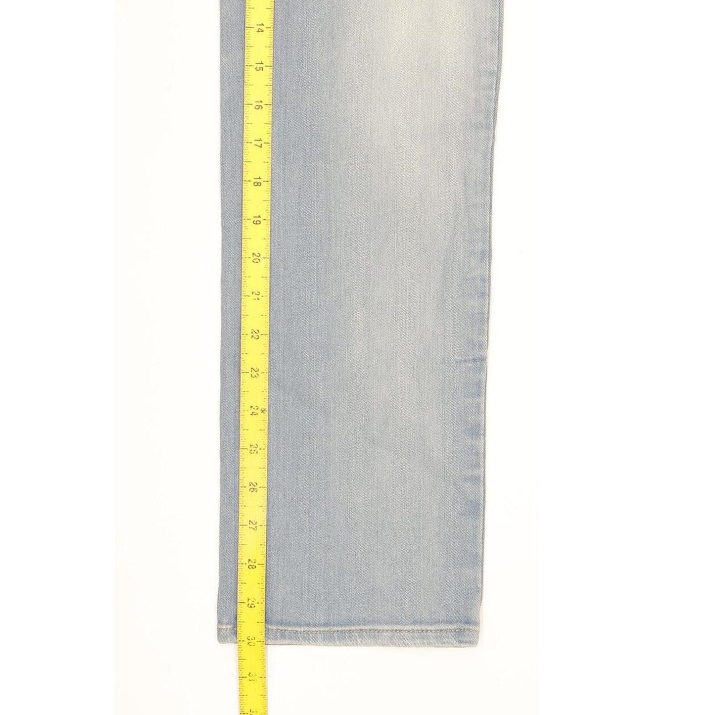 Levi's Demi Curve Women Blue Straight Slim Stretch Jeans W27 L30