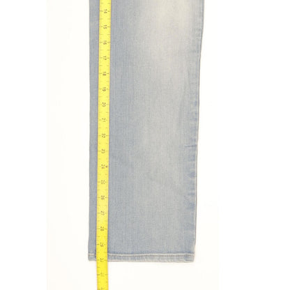 Levi's Demi Curve Women Blue Straight Slim Stretch Jeans W27 L30