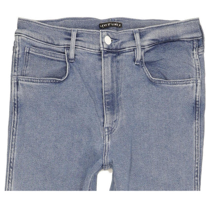 Levi's Line 8 Blue Skinny Slim Stretch Jeans High Waisted W30 L28