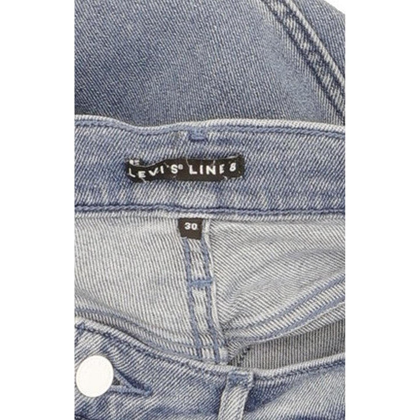 Levi's Line 8 Blue Skinny Slim Stretch Jeans High Waisted W30 L28