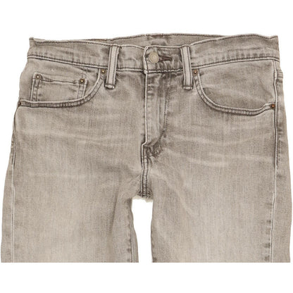 Levi's 511 Men Grey Straight Slim Stretch Jeans W31 L31