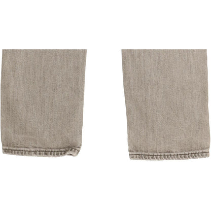 Levi's 511 Men Grey Straight Slim Stretch Jeans W31 L31