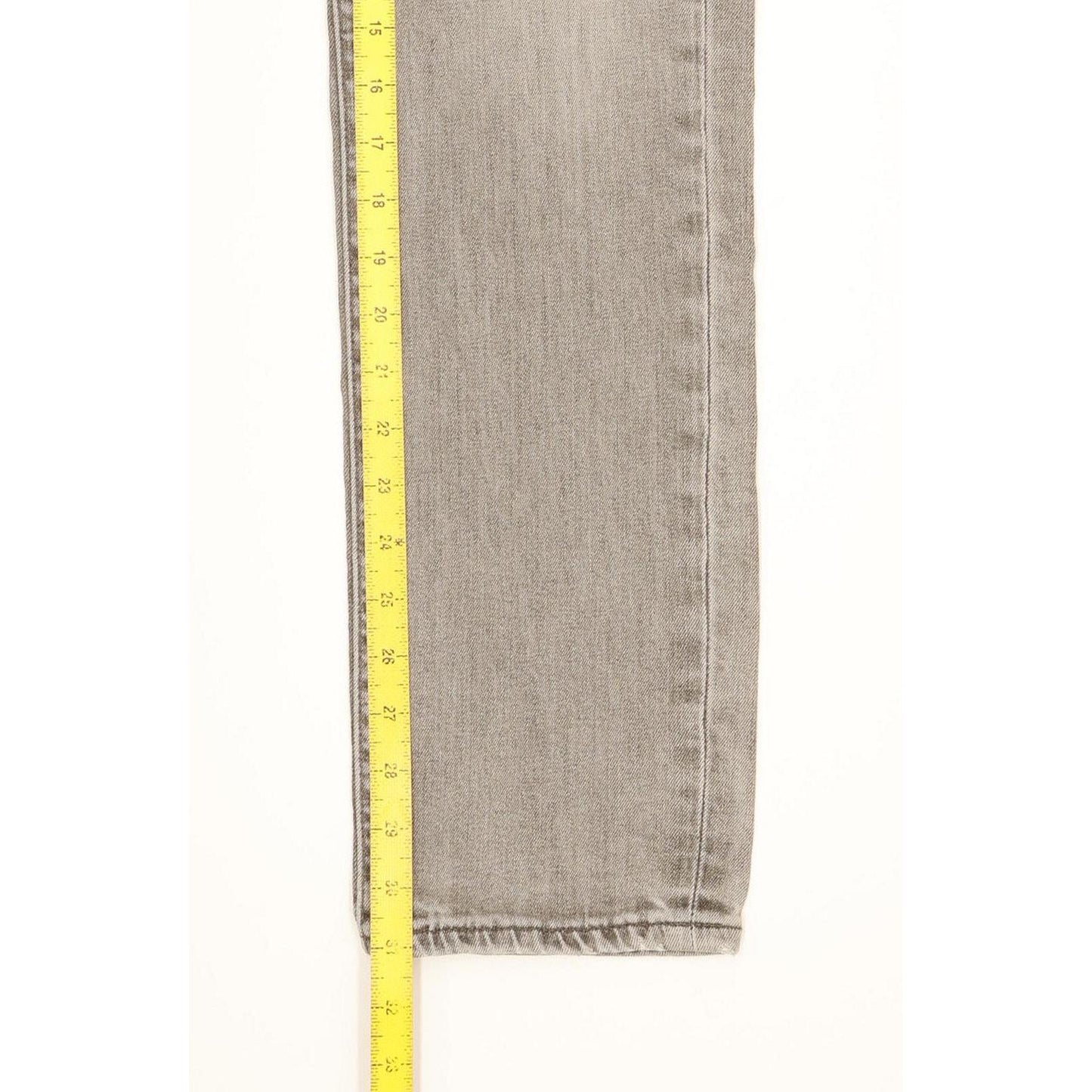 Levi's 511 Men Grey Straight Slim Stretch Jeans W31 L31