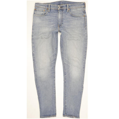 Levi's 512 Men Blue Tapered Slim Stretch Jeans W33 L31