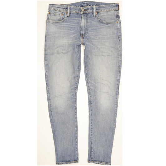 Levi's 512 Men Blue Tapered Slim Stretch Jeans W33 L31