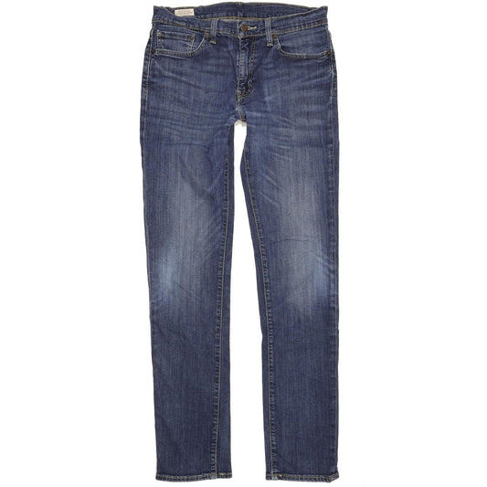 Levi's 511 Men Blue Straight Slim Stretch Jeans W33 L35