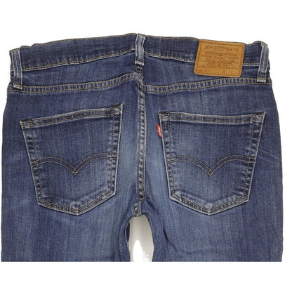 Levi's 511 Men Blue Straight Slim Stretch Jeans W33 L35