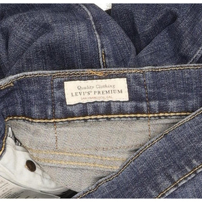 Levi's 511 Men Blue Straight Slim Stretch Jeans W33 L35