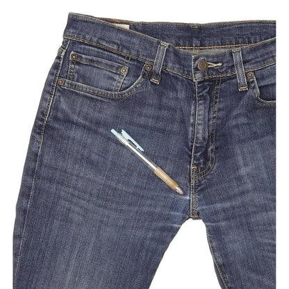 Levi's 511 Men Blue Straight Slim Stretch Jeans W33 L35