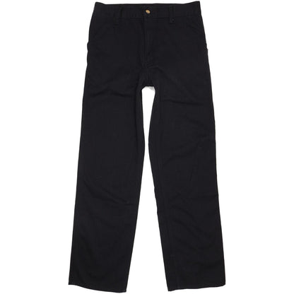 Carhartt Men Black Straight Regular Stretch Jeans W33 L33