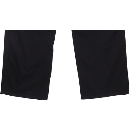 Carhartt Men Black Straight Regular Stretch Jeans W33 L33