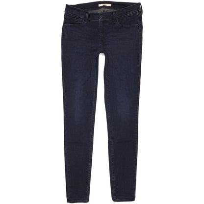 Levi's 710 Super Women Navy Skinny Slim Stretch Jeans W31 L32