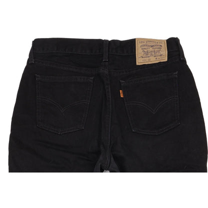 Levi's 626 Men Black Tapered Relaxed Jeans W33 L33