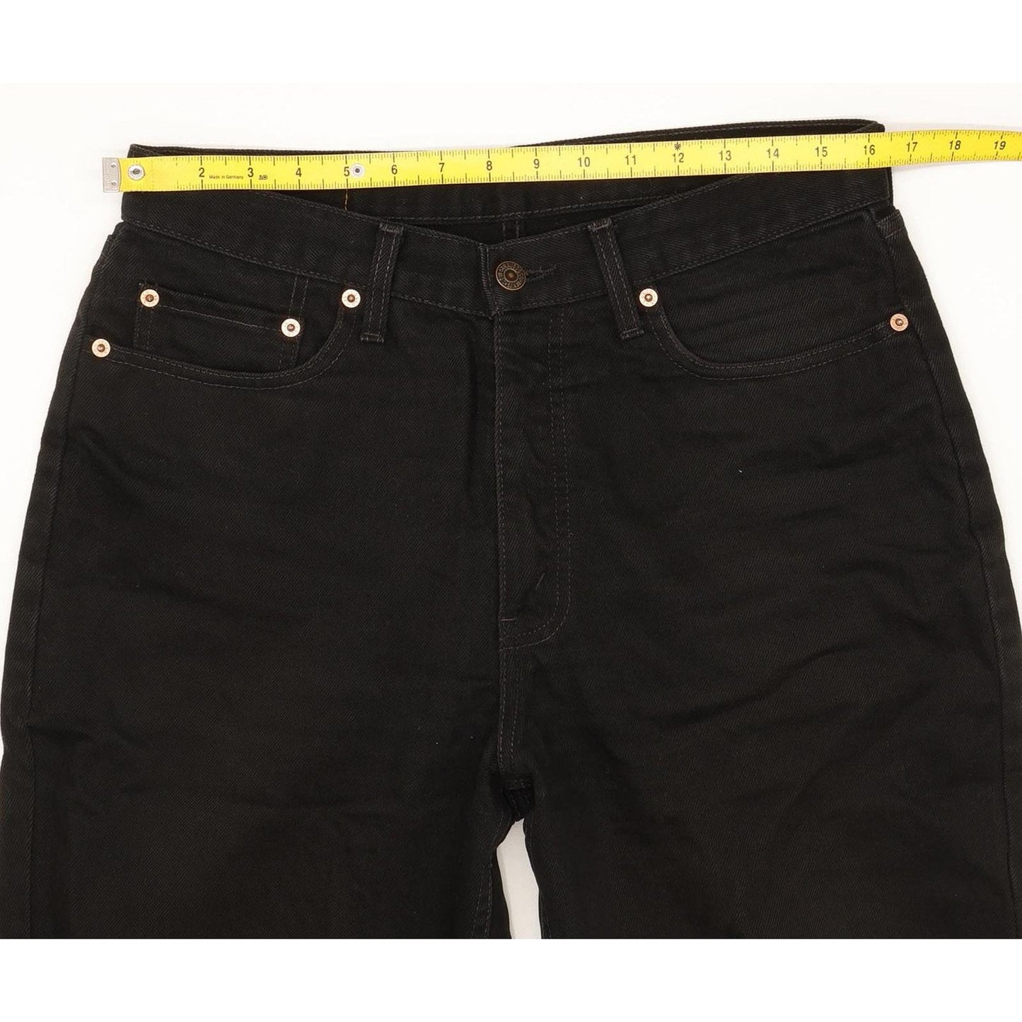 Levi's 626 Men Black Tapered Relaxed Jeans W33 L33