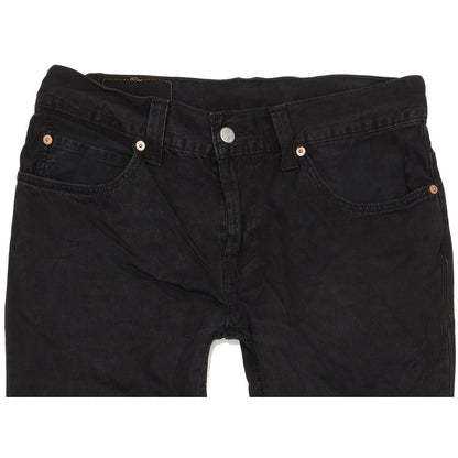 Levi's 511 Men Black Straight Slim Stretch Jeans W34 L32