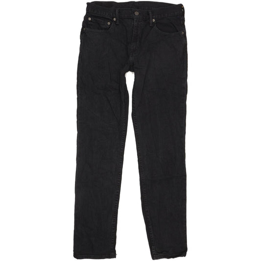 Levi's 511 Men Black Straight Slim Stretch Jeans W32 L32