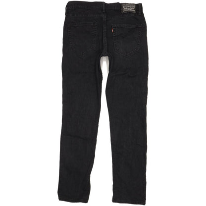 Levi's 511 Men Black Straight Slim Stretch Jeans W32 L32