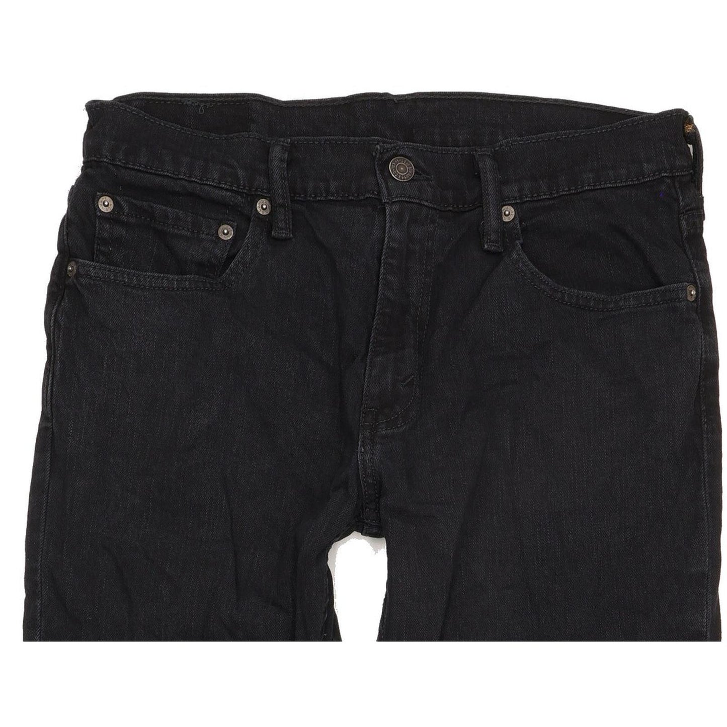 Levi's 511 Men Black Straight Slim Stretch Jeans W32 L32