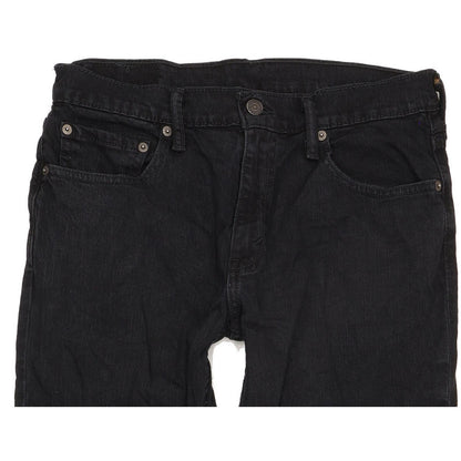 Levi's 511 Men Black Straight Slim Stretch Jeans W32 L32