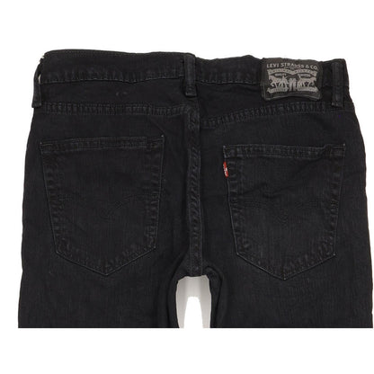 Levi's 511 Men Black Straight Slim Stretch Jeans W32 L32