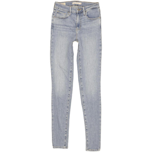Levi's 721 Women Blue Skinny Slim Stretch Jeans W26 L32