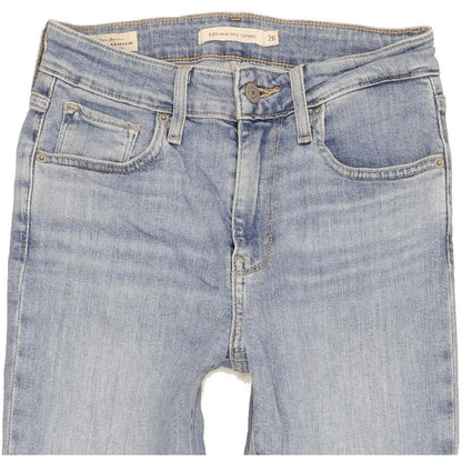 Levi's 721 Women Blue Skinny Slim Stretch Jeans W26 L32