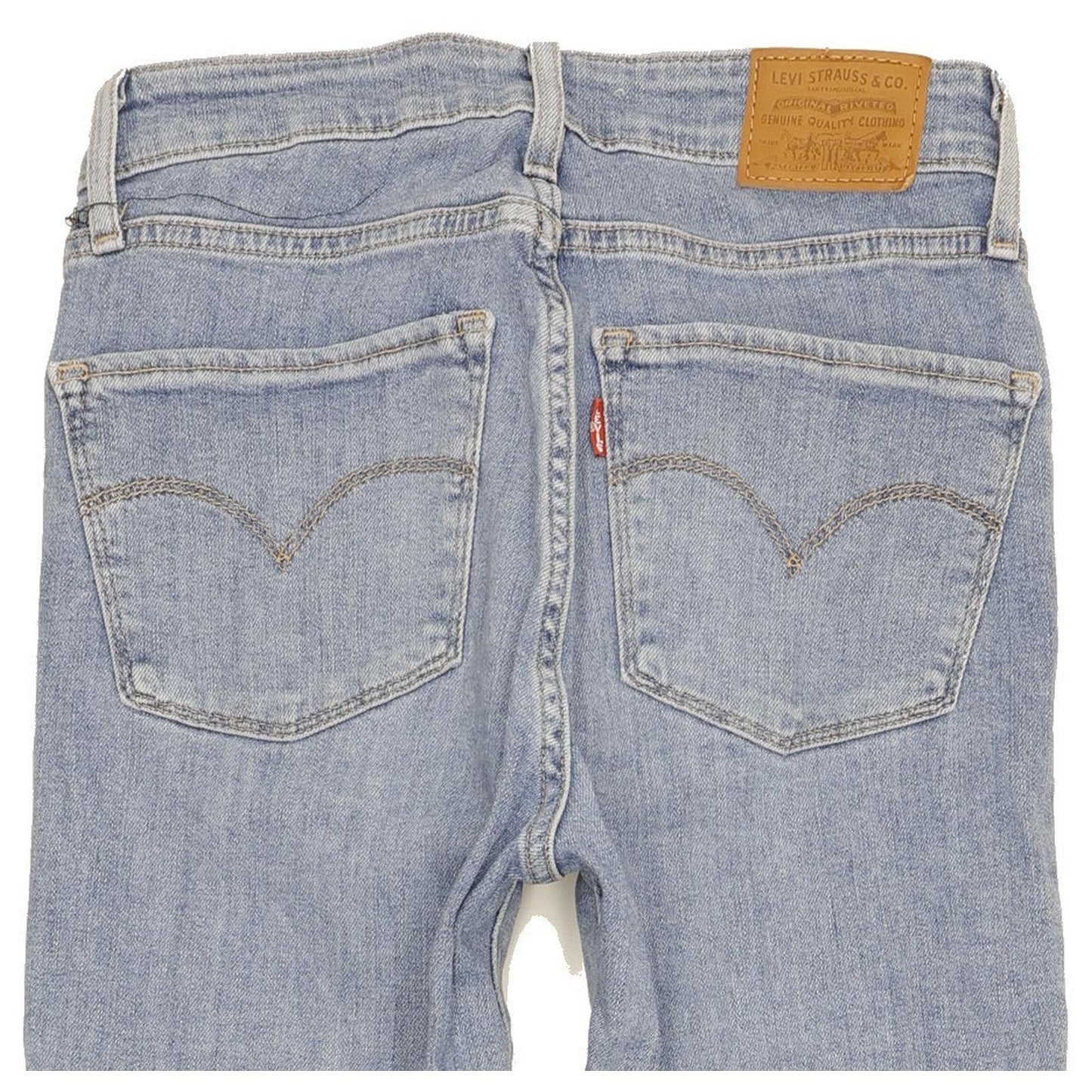 Levi's 721 Women Blue Skinny Slim Stretch Jeans W26 L32