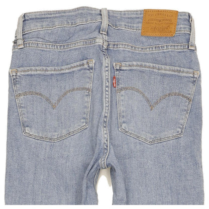 Levi's 721 Women Blue Skinny Slim Stretch Jeans W26 L32