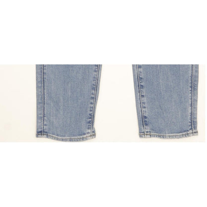 G-Star Lynn Mid Women Blue Skinny Slim Stretch Jeans W28 L30