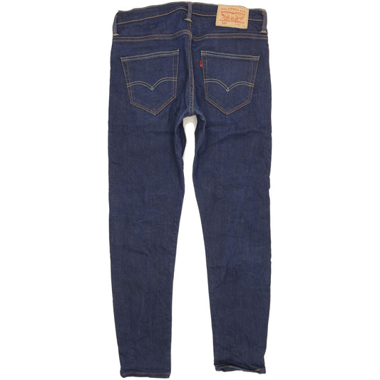 Levi's 520 Men Blue Tapered Regular Stretch Jeans W30 L29