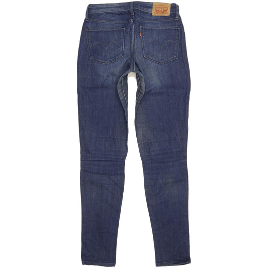 Levi's 711 Women Blue Skinny Slim Stretch Jeans W26 L31
