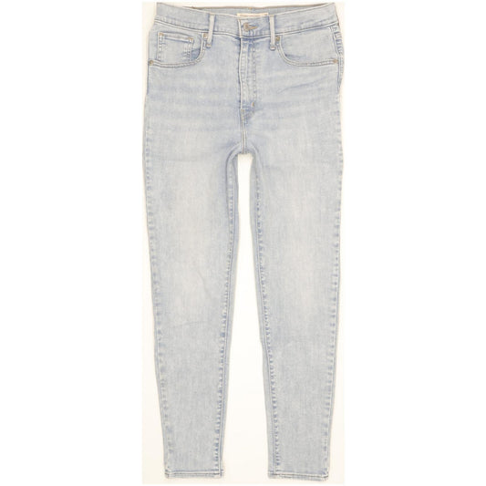 Levi's Mile Blue Skinny Slim Stretch Jeans High Waisted W29 L27