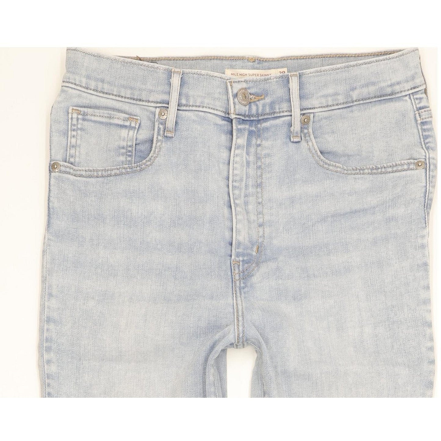 Levi's Mile Blue Skinny Slim Stretch Jeans High Waisted W29 L27