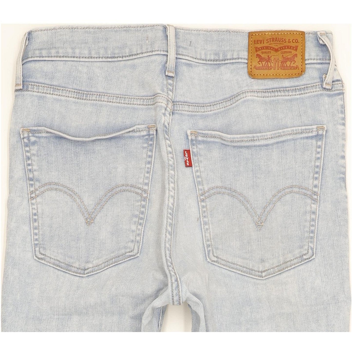 Levi's Mile Blue Skinny Slim Stretch Jeans High Waisted W29 L27