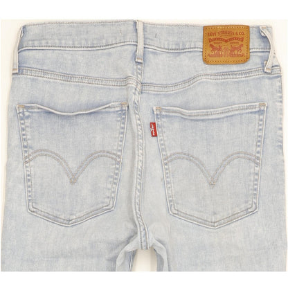 Levi's Mile Blue Skinny Slim Stretch Jeans High Waisted W29 L27