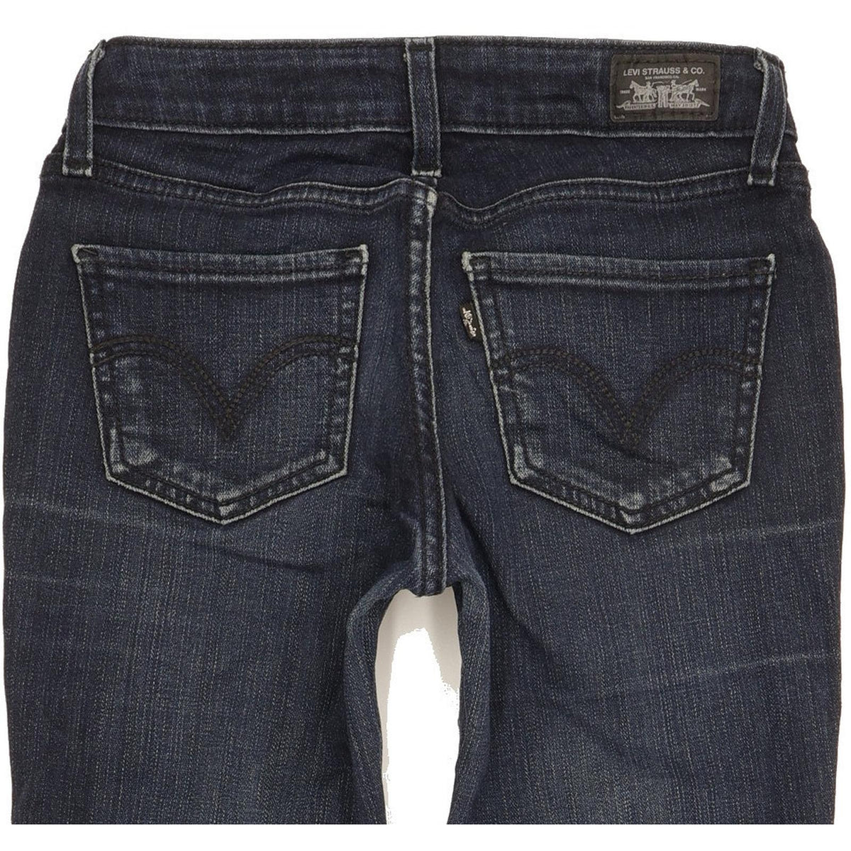 Levi's 535 Legging Women Blue Skinny Slim Stretch Jeans W26 L28