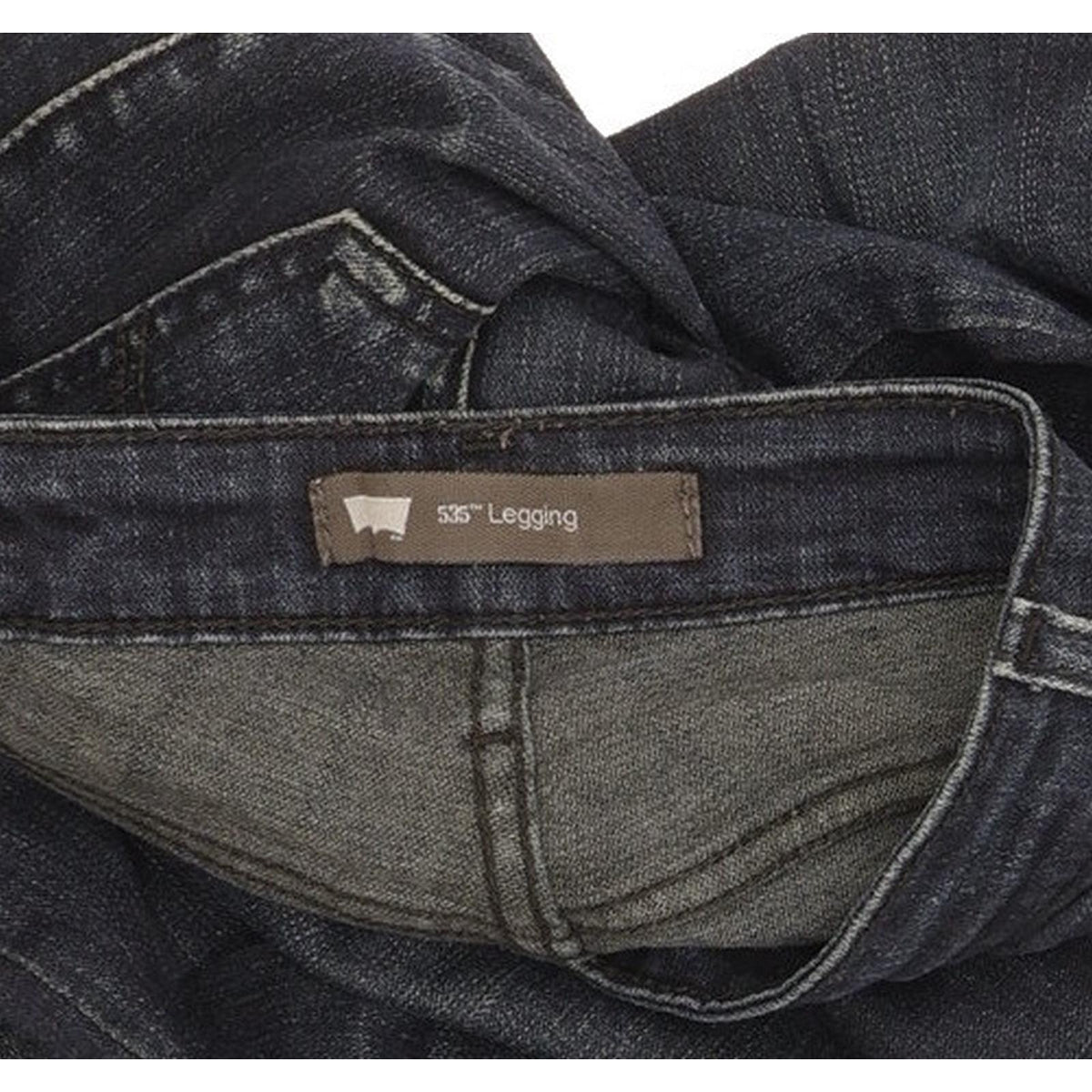 Levi's 535 Legging Women Blue Skinny Slim Stretch Jeans W26 L28