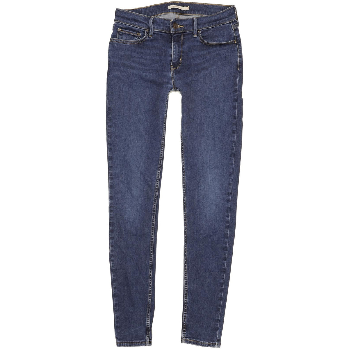 Levi's 710 Super Women Blue Skinny Slim Stretch Jeans W29 L31