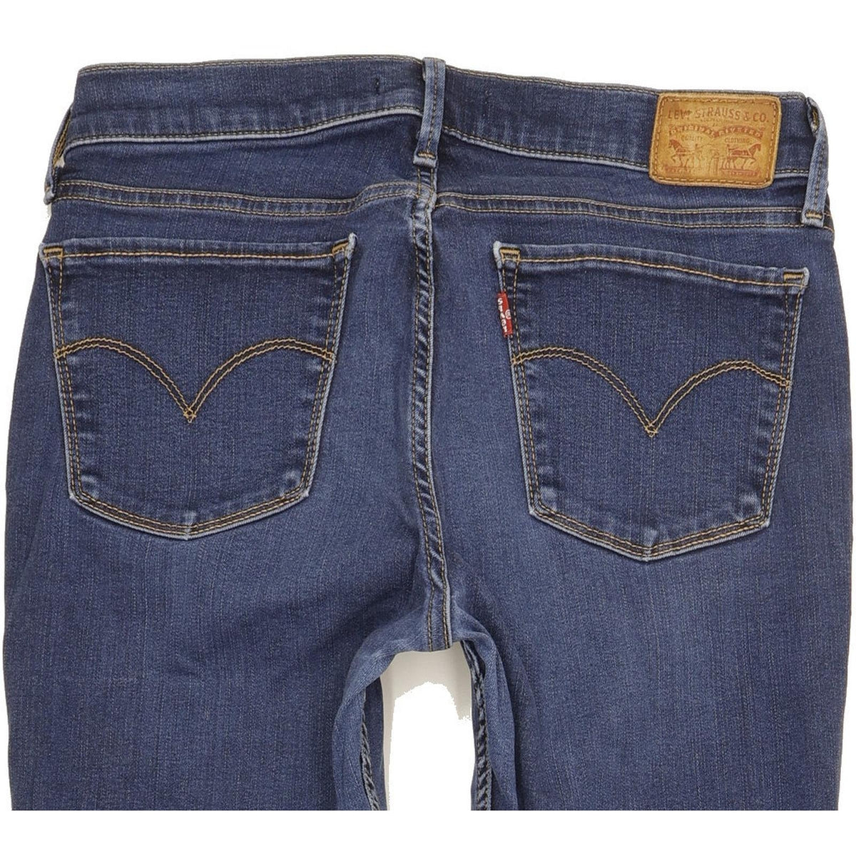 Levi's 710 Super Women Blue Skinny Slim Stretch Jeans W29 L31