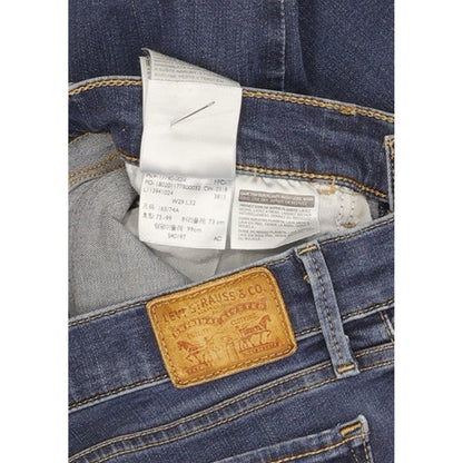 Levi's 710 Super Women Blue Skinny Slim Stretch Jeans W29 L31