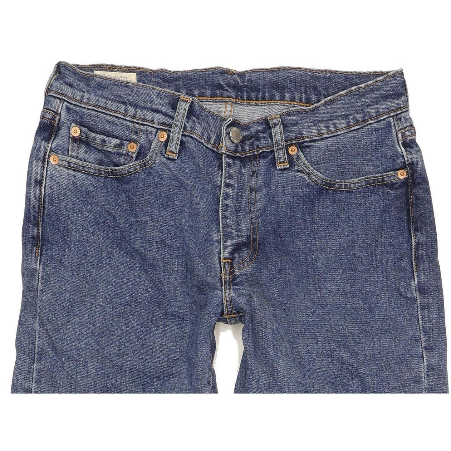 Levi's 514 Men Blue Straight Slim Stretch Jeans W29 L31