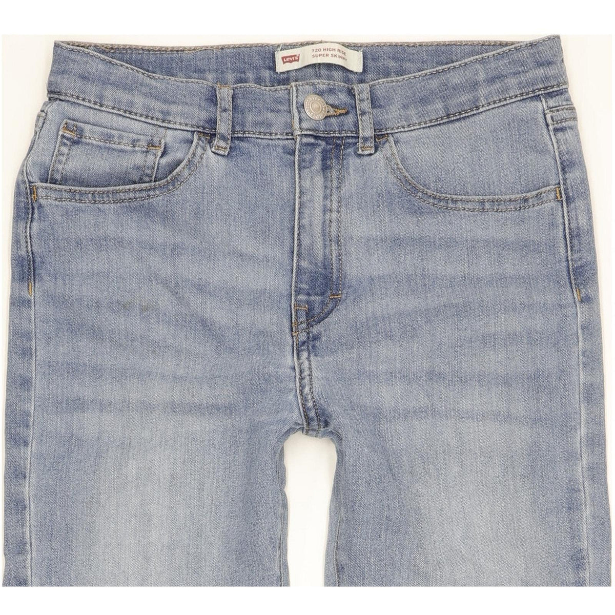 Levi's 720 Girls Women Blue Skinny Slim Stretch Jeans W26 L30
