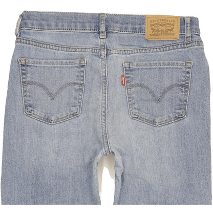 Levi's 720 Girls Women Blue Skinny Slim Stretch Jeans W26 L30