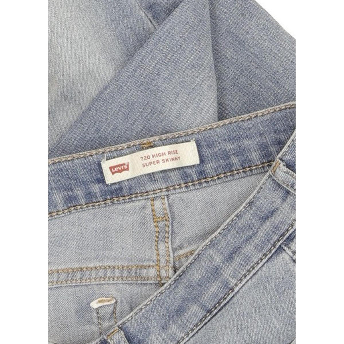 Levi's 720 Girls Women Blue Skinny Slim Stretch Jeans W26 L30