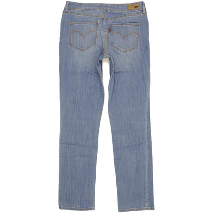Levi's Bold Curve Women Blue Straight Classic Stretch Jeans W30 L31
