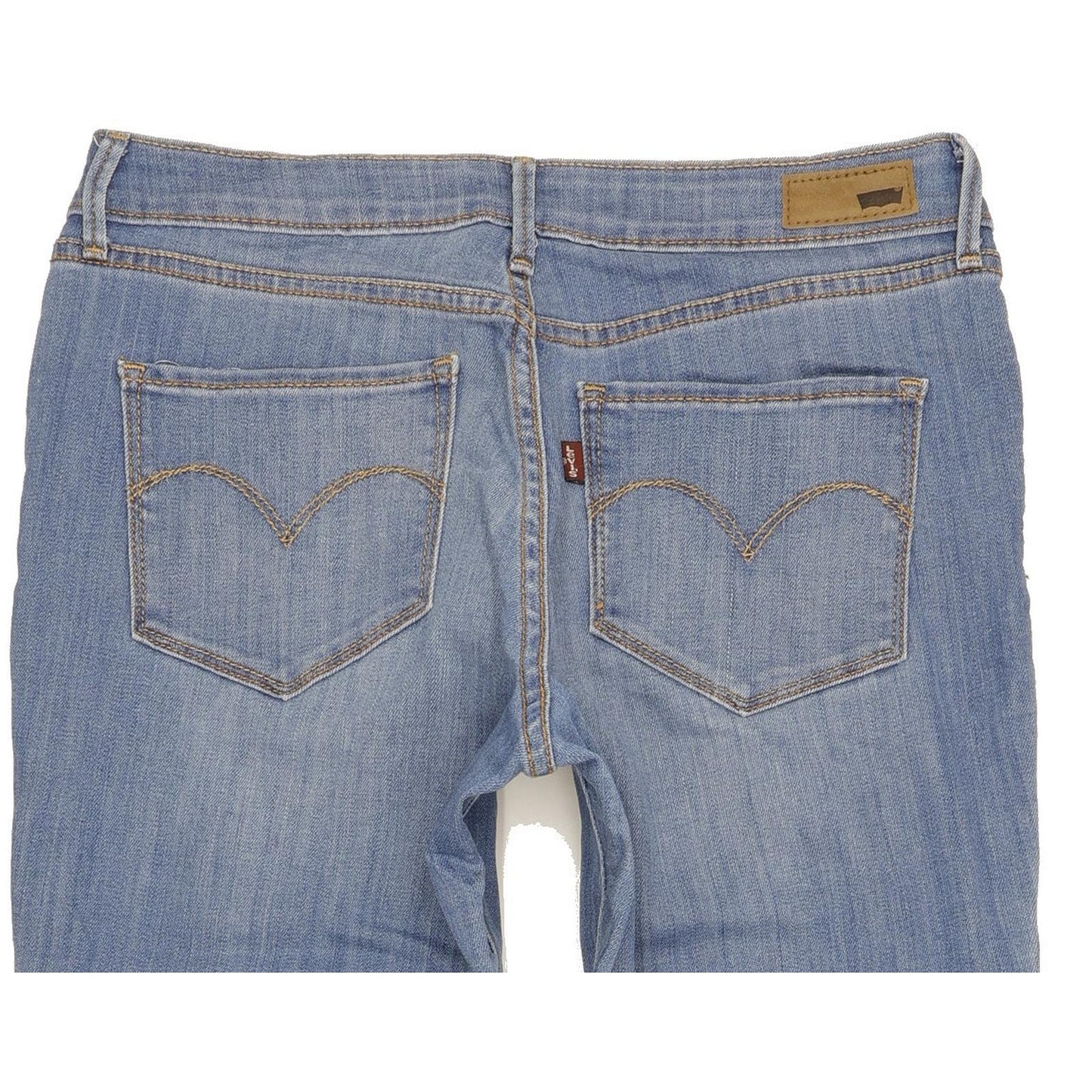 Levi's Bold Curve Women Blue Straight Classic Stretch Jeans W30 L31