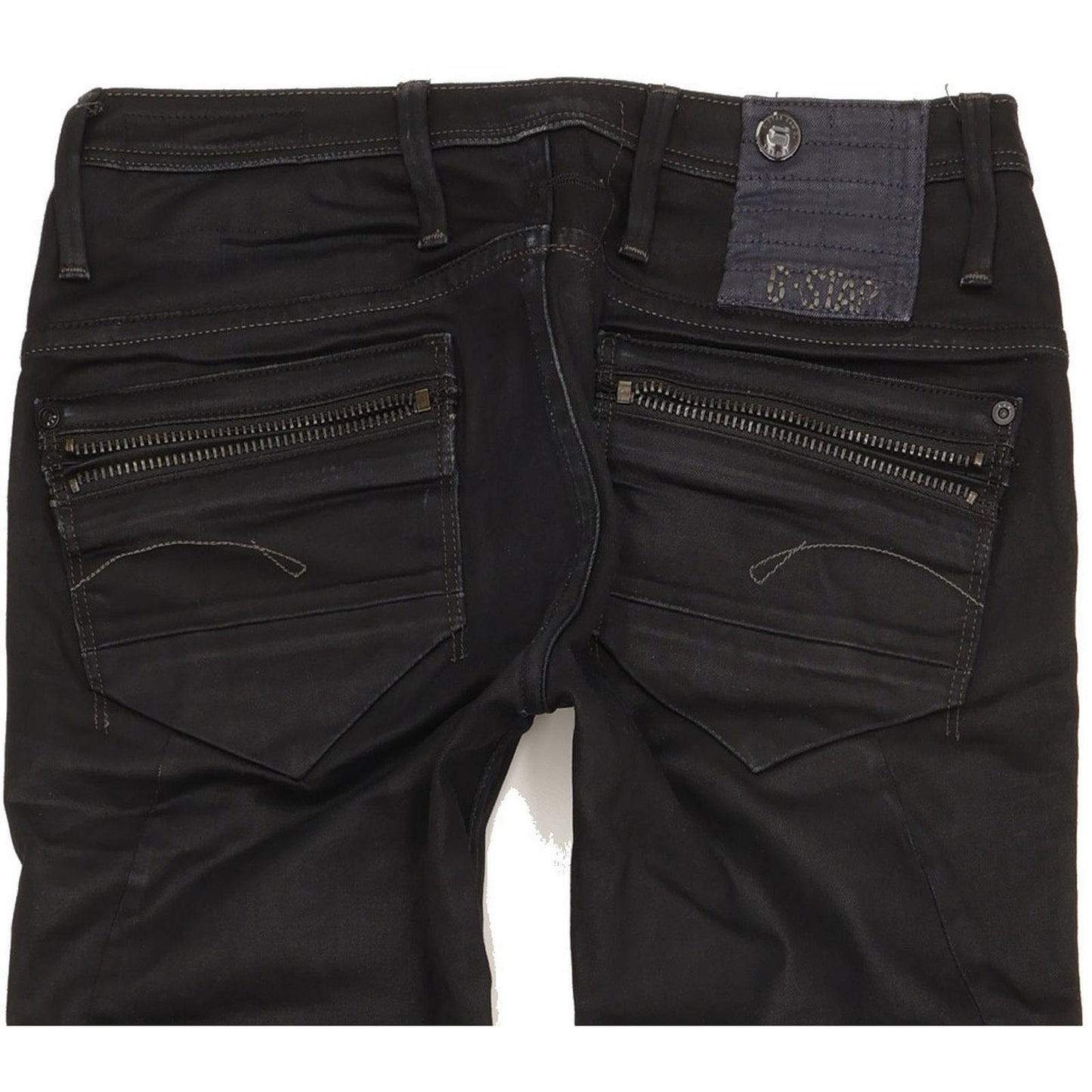 G-Star Women Black Skinny Slim Stretch Jeans W28 L33