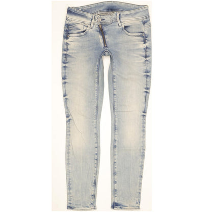 G-Star Lynn Women Blue Skinny Slim Stretch Jeans W28 L30