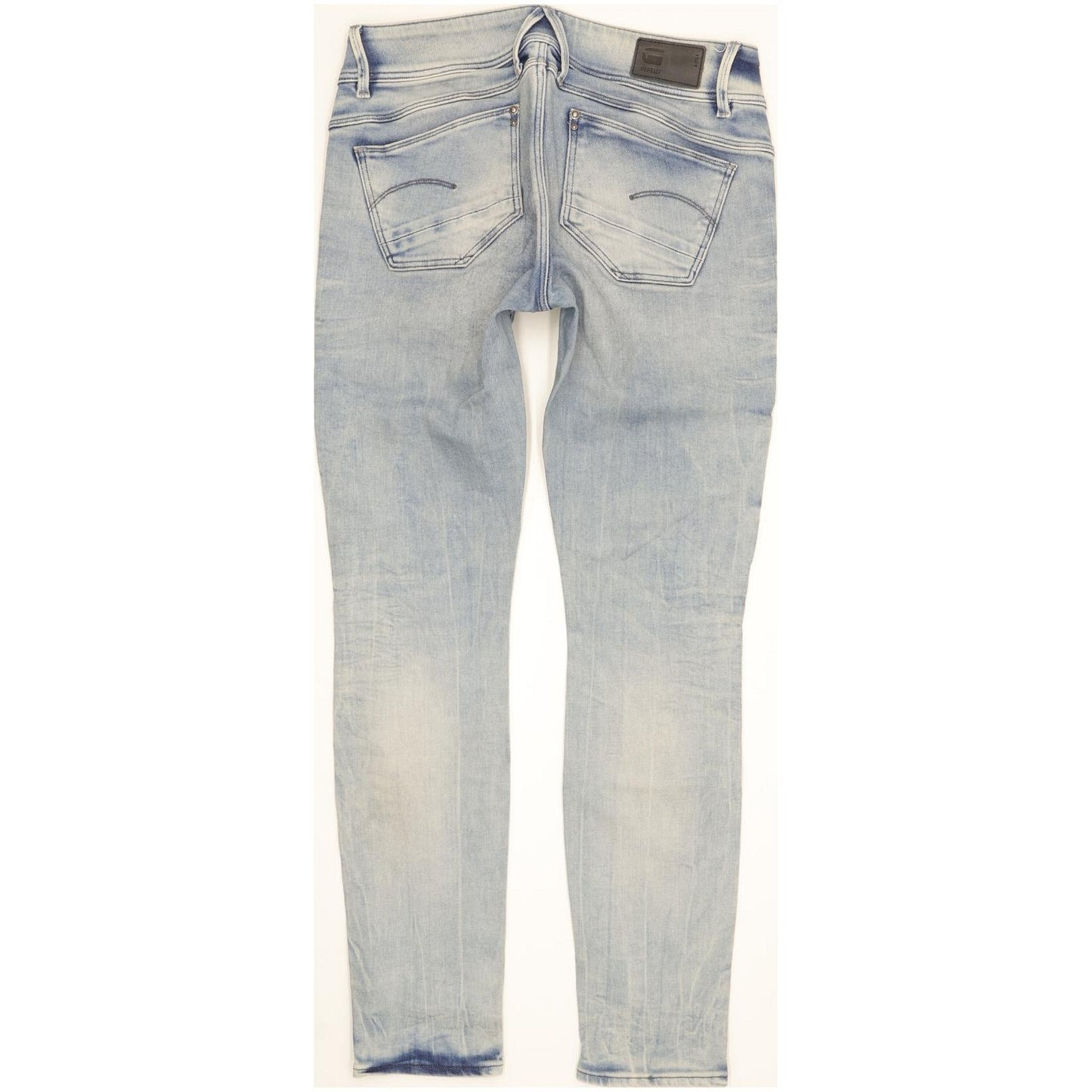 G-Star Lynn Women Blue Skinny Slim Stretch Jeans W28 L30