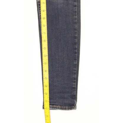 Levi's 710 Super Women Blue Skinny Slim Stretch Jeans W28 L31
